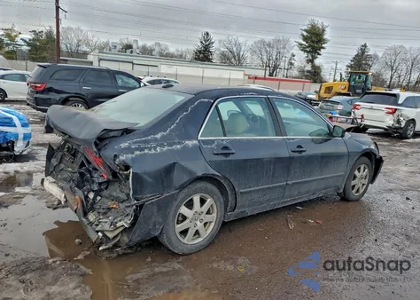 2005 Honda Accord Ex из США, поврежденный, VIN 1HGCM66895A057706